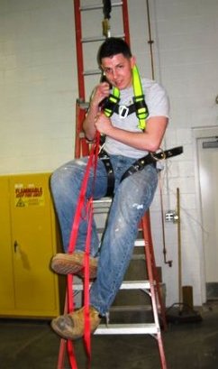 Fall Protection - safety harness training